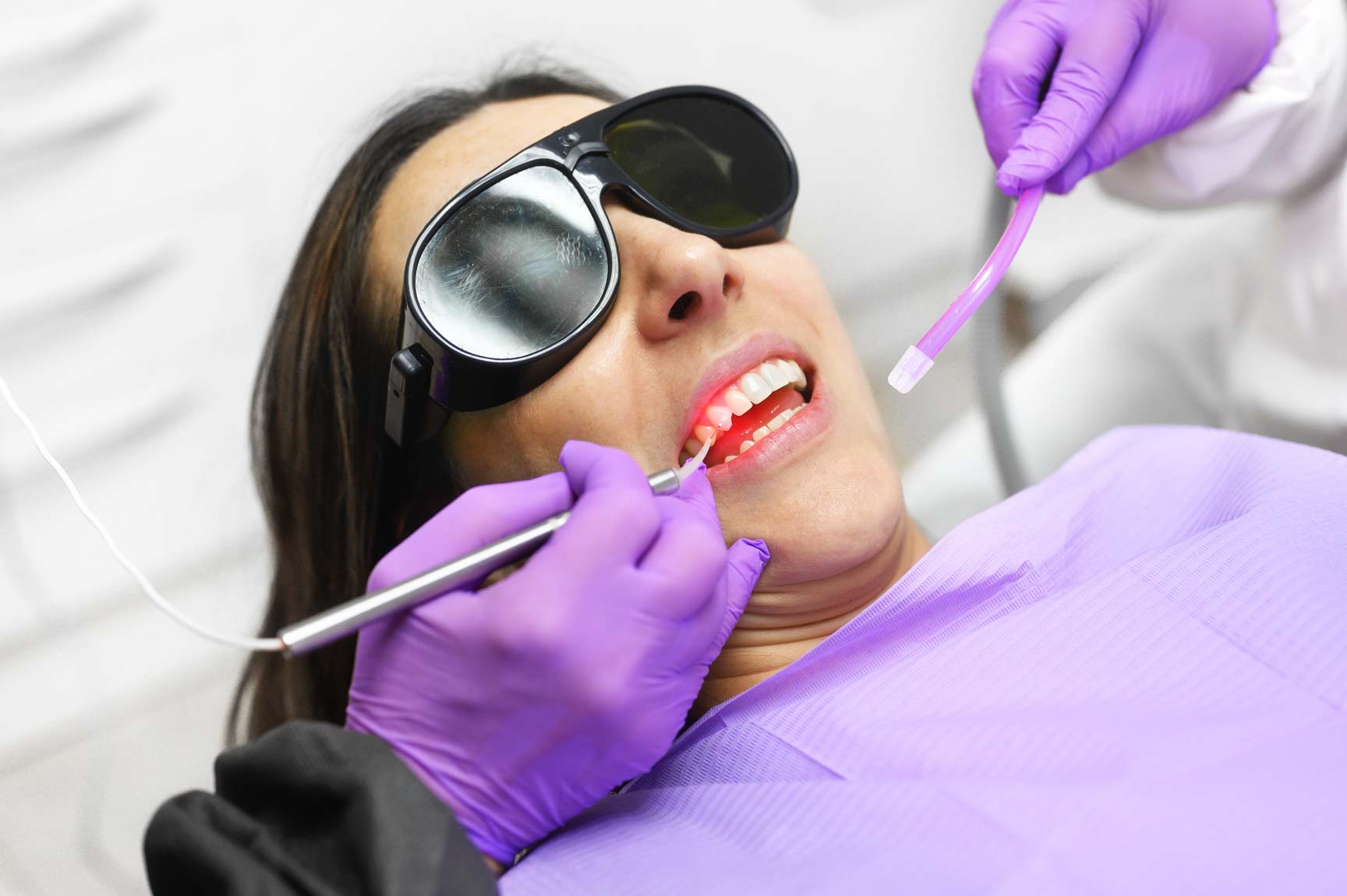Laser dentistry treatment